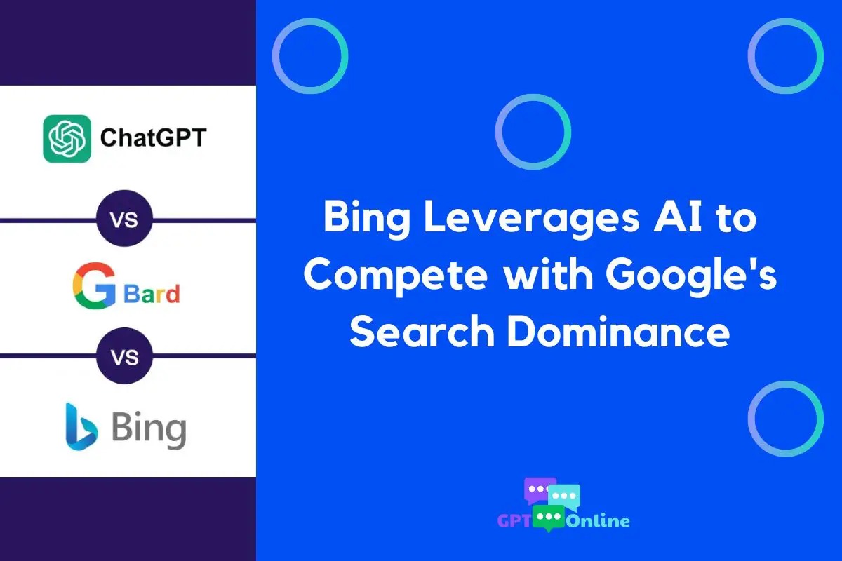 Bing's gok is begonnen ChatGPT Levert weinig terrein op tegen Google