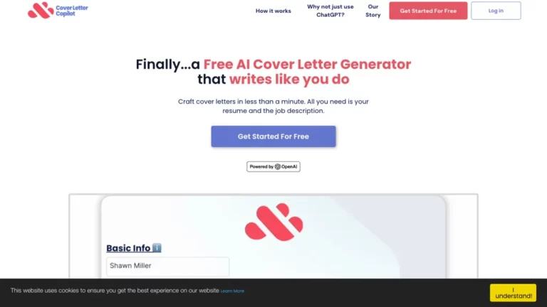 cover letter copilot
